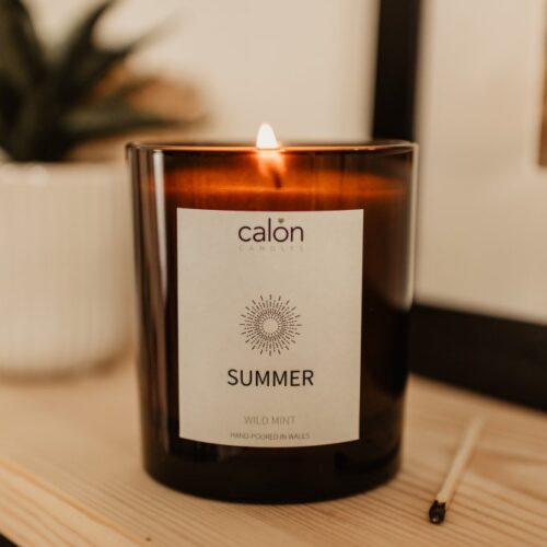 wild mint summer candle